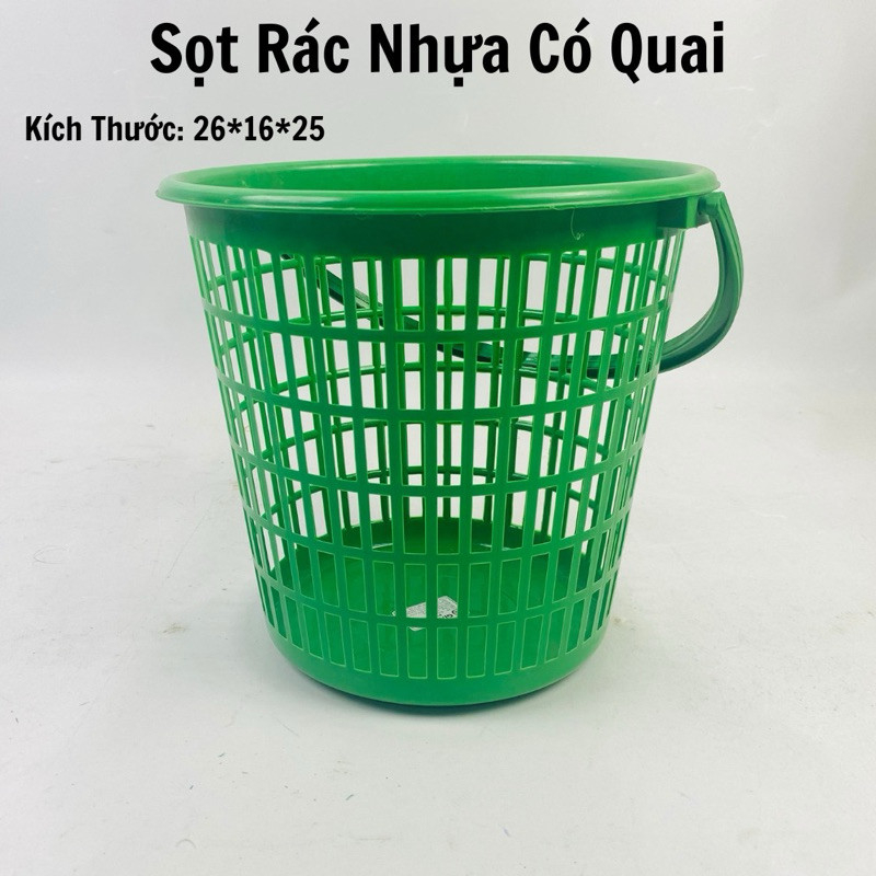 [Top Value] Combo Sọt rác nhựa có quai giá rẻ GL 9109 AMIZIN