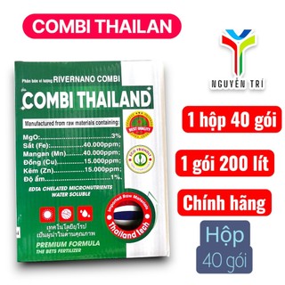1 hộp 40 gói MicroCombi (gói 25gr) Vĩnh Thạnh - combi cholate nhập khẩu của Đức.
