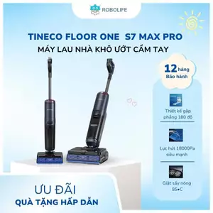 Máy hút bụi lau sàn khô ướt Tineco Floor One S7 Max Pro