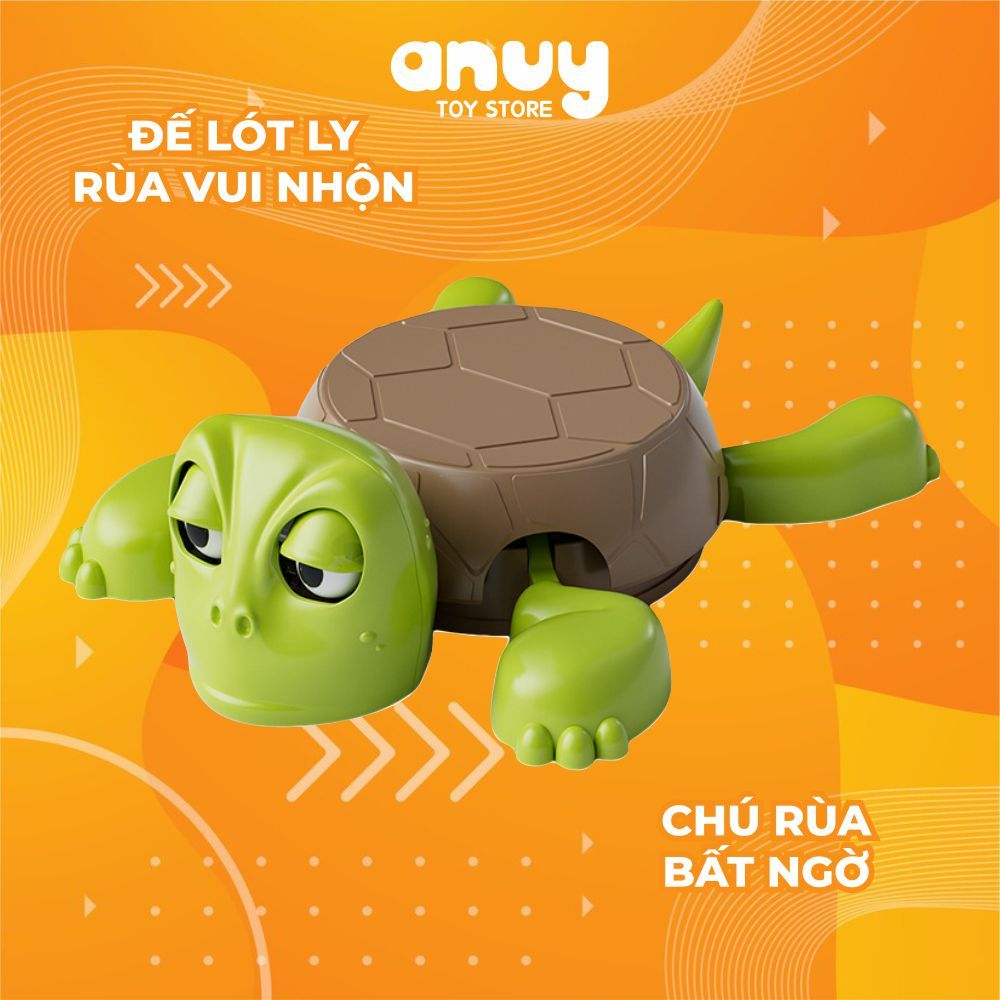 Đế lót ly chú rùa bất ngờ hốt hoảng vui nhộn in 3D | Shopee Việt Nam