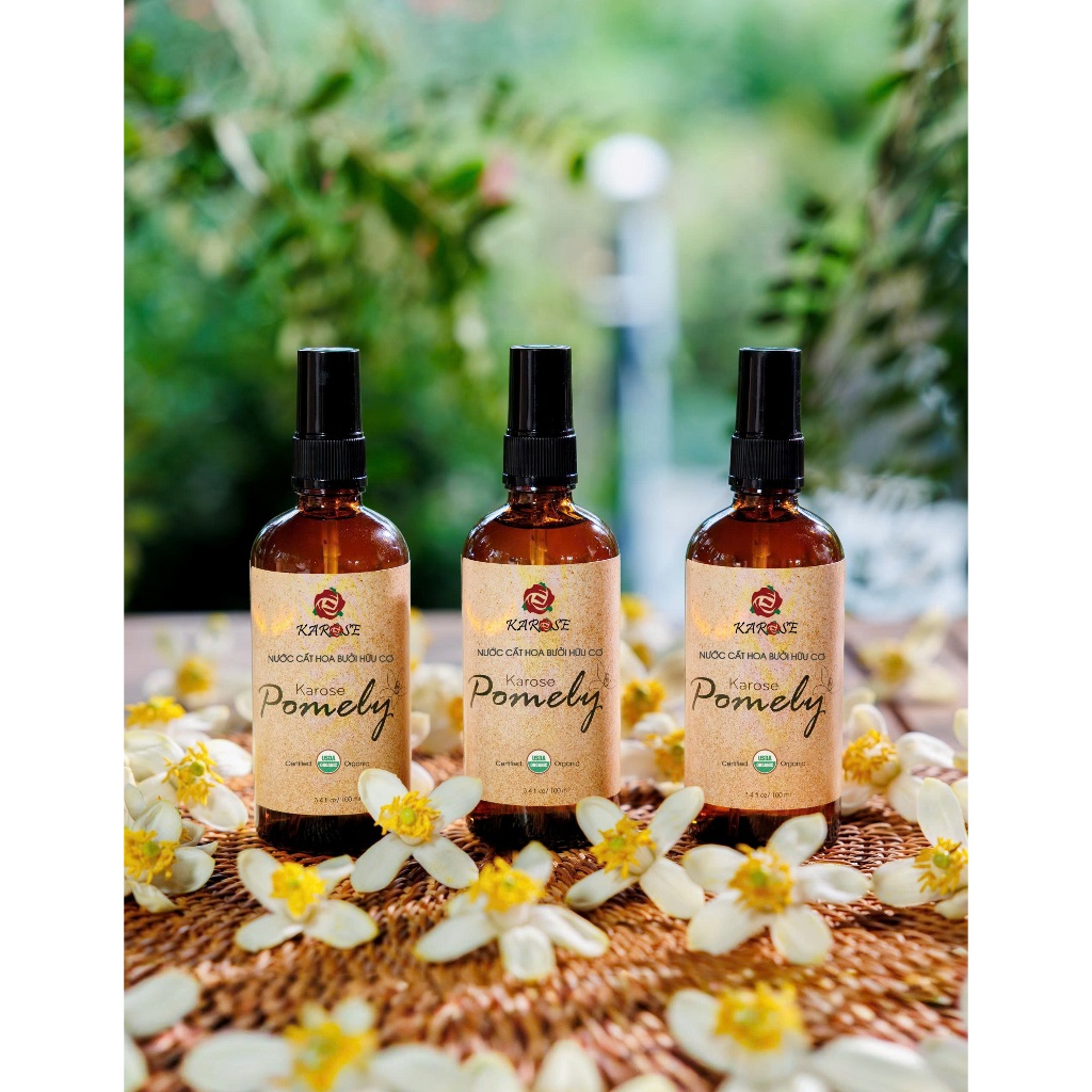 COMBO NƯỚC CẤT HOA BƯỞI HỮU CƠ - 100ML