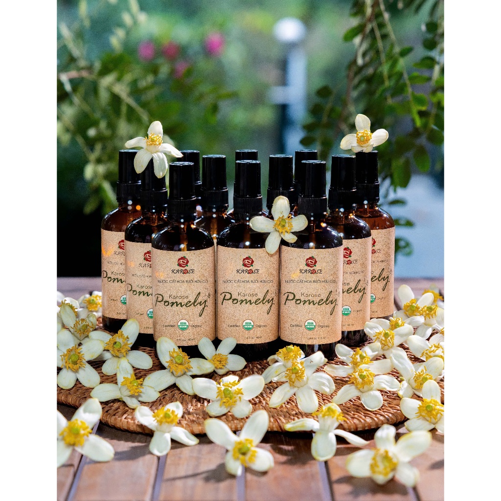 COMBO NƯỚC CẤT HOA BƯỞI HỮU CƠ - 100ML