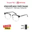 Kính đổi màu X12 gọng nhựa dẻo cao cấp chống tia UV chống ánh sáng xanh