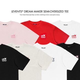 Áo Thun Levents Dream Maker Semi-Oversized Tee 100% Cotton T-shirt Unisex