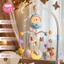 Đồ Chơi Treo Nôi Cũi Cho Bé Sơ Sinh Điều Khiển Từ Xa Có Đèn, Nhạc, Xoay 360 Độ