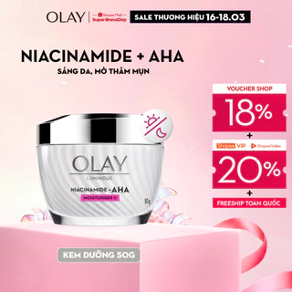 Ad
Kem Dưỡng Ẩm OLAY LUMINOUS NIACINAMIDE AHA Sáng Da, Mờ Thâm Mụn 50G
359.000
₫
-35%
4.8
Đã bán 20k+
Bắc Ninh