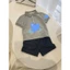 Bộ bé trai áo polo thêu tay, quần jean (2-7y)