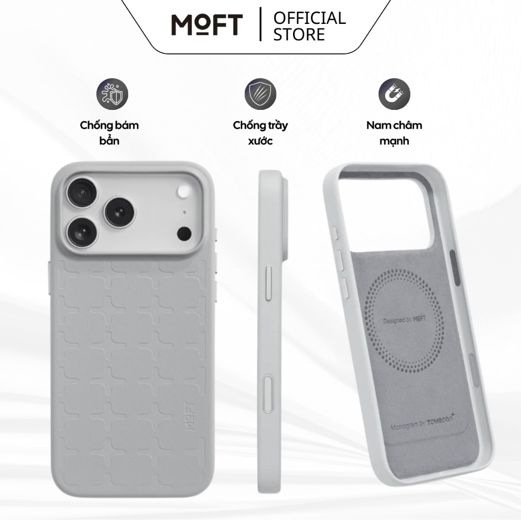 Bộ sưu tập MOFT X Tombogo Monogram Collection Made by MOVAS™ cho iPhone 17Pro 17ProMax