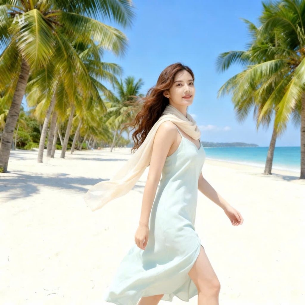 Khăn voan lụa trơn choàng cổ dáng dài mỏng nhẹ, khăn choàng lụa đi biển, khăn choàng chống nắng đa năng KT 180 x 90