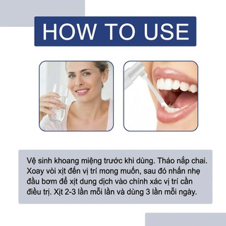 Xịt Thơm Miệng Nhật Bản– Giảm Đau Răng, Viêm Nướu, Kháng Khuẩn, Hết Hôi Miệng Tức Thì (Dành Cho Người Lớn)