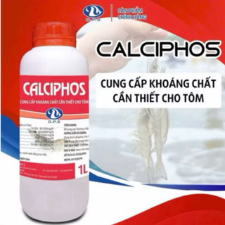 (combo 3 chai) CALCIPHOS 1L- Cung cấp khoáng chất cần thiết cho tôm