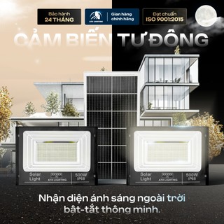 Ảnh 2 – Đèn Năng Lượng Mặt Trời ATH LIGHTING Siêu Sáng Loại Pha Năng Lượng Thế Hệ Mới 100W,200W,300W Vỏ Nhôm Bảo Hành 2 Năm
