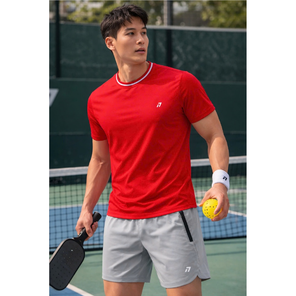Áo Thun Thể Thao Nam Pickleball ARM DINK TEE thoáng khí co giãn thấm hút tốt