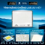 Đèn năng lượng mặt trời chống loá ATH LIGHTING có điều khiển từ xa 100w,200w,300w,400w vỏ nhôm Bảo Hành 2 năm chính hãng — ảnh 2