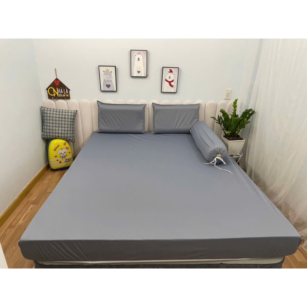 Vỏ gối ôm có khoá khéo thun lạnh -- Vỏ gối nằm viền gân thun lạnh giúp ruột gối bền đẹp