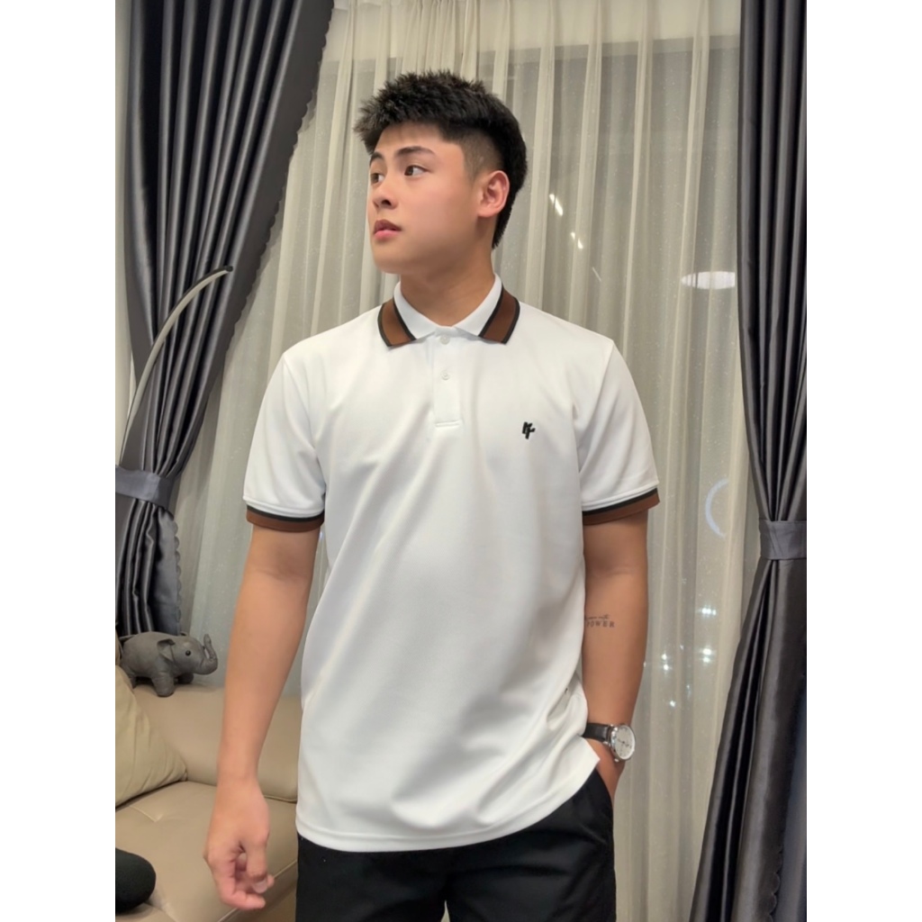 Áo Polo RT CLASSY Phối Cổ R2 Trẻ Trung Basic Nam/Nữ Vải Cotton Pique Chống Nhăn
