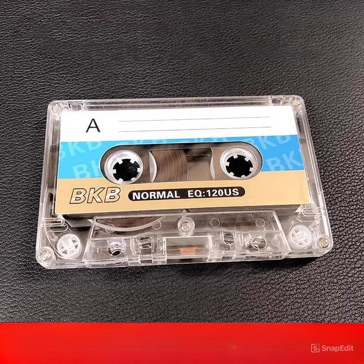 Băng ghi âm 90 phút băng cassette mới trống băng trắng ghi âm dùng thu nhạc, giọng hát hoặc tài liệu dạy tiếng Anh...