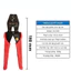 Kìm bấm cos Fasen HS-2MA - bấm đầu cốt kiểu chí 0.5-6mm2 bằng 1 tay
