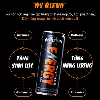 TPBS Nước uống có ga ArPOTEN FOCUS lon 355ml