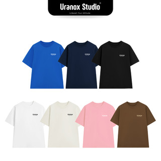 Áo Phông Basic Logo URANOX Local Brand Chính Hãng Unisex Form Rộng Oversize Premium Cotton 100% M34