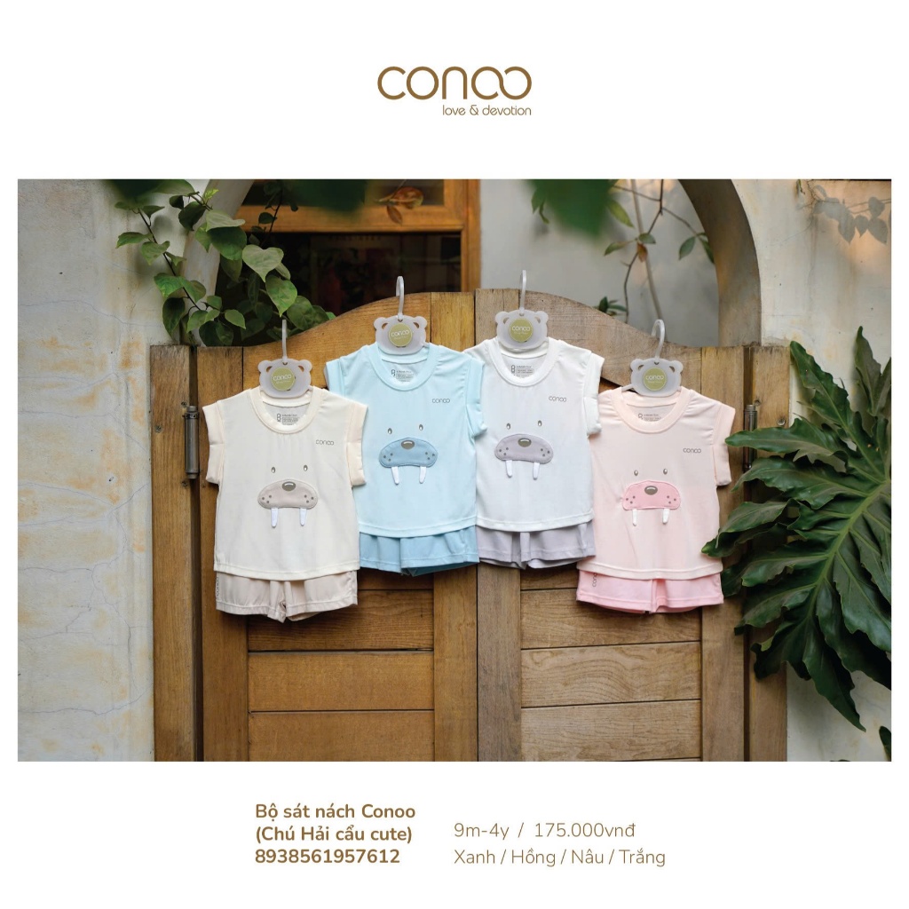 Bộ Ba Lỗ Kids Conoo Baby | Shopee Việt Nam