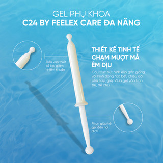 Gel phụ khoa đa năng C24 by Feelex gel khử mùi ngăn ngừa vi khuẩn, nấm ngứa hàng ngày