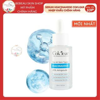Tinh Chất Co Klear Serum Co & K’lear Niacinamide 20% Ampoule Sáng Da Mờ Thâm Giảm Mụn 30ml