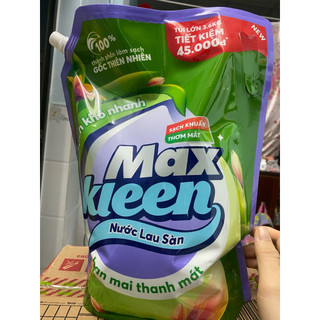 Nước Lau Sàn MaxKleen hương Ban Mai Thanh Mát loại túi 3.6kg