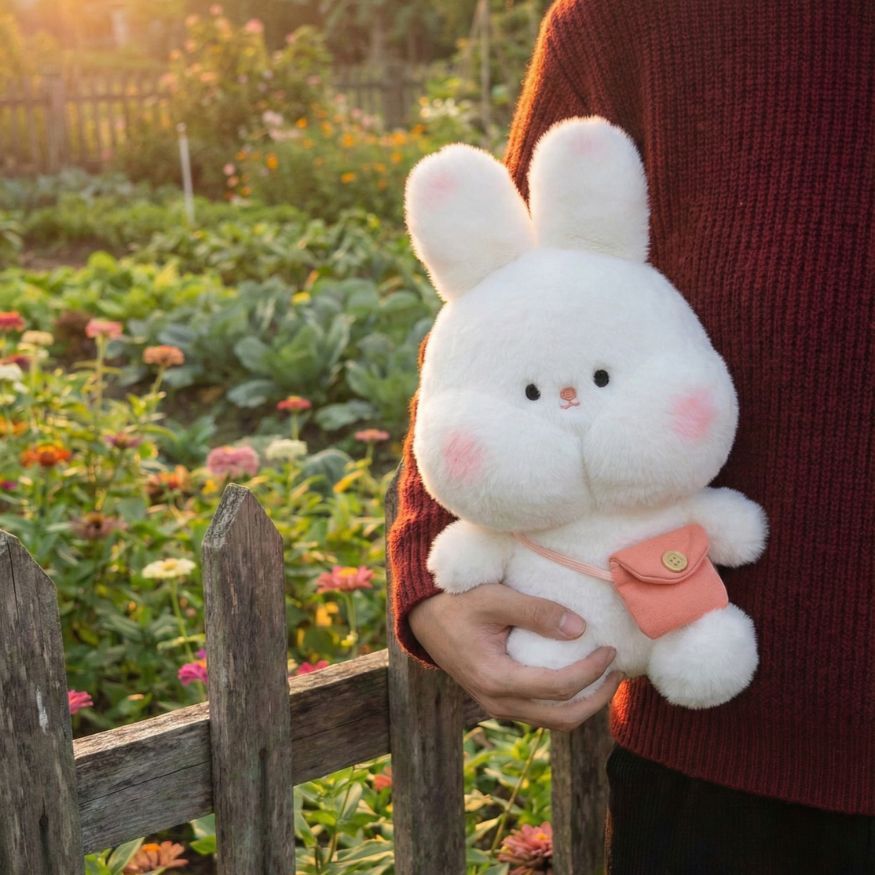 Gấu Bông Hình Thỏ Mini Nhiều Mẫu Siêu Cấp Dễ Thương, Thú Nhồi Bông Thỏ Bunny Xinh Xắn Decor, Quà Tặngh Đáng Yêu Cho Bé