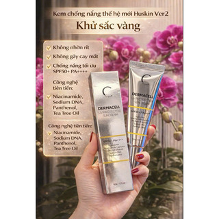 Kem chống nắng Huskin Ver2 MP1472 - Kem Chống Nắng Nâng Tone, Giảm Nám, Làm Căng Bóng Da