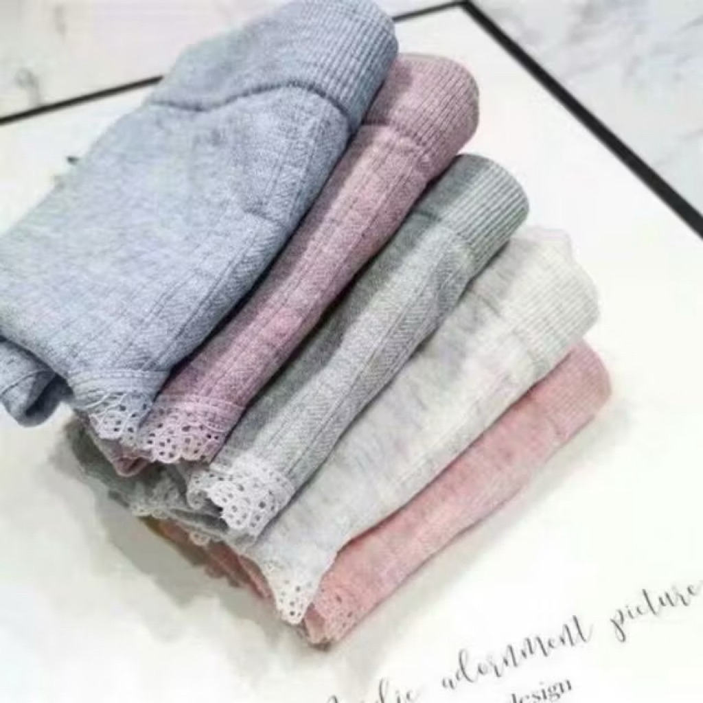 (XẢ LỖ )Hộp 5 quần lót nữ cotton co giãn chất mềm