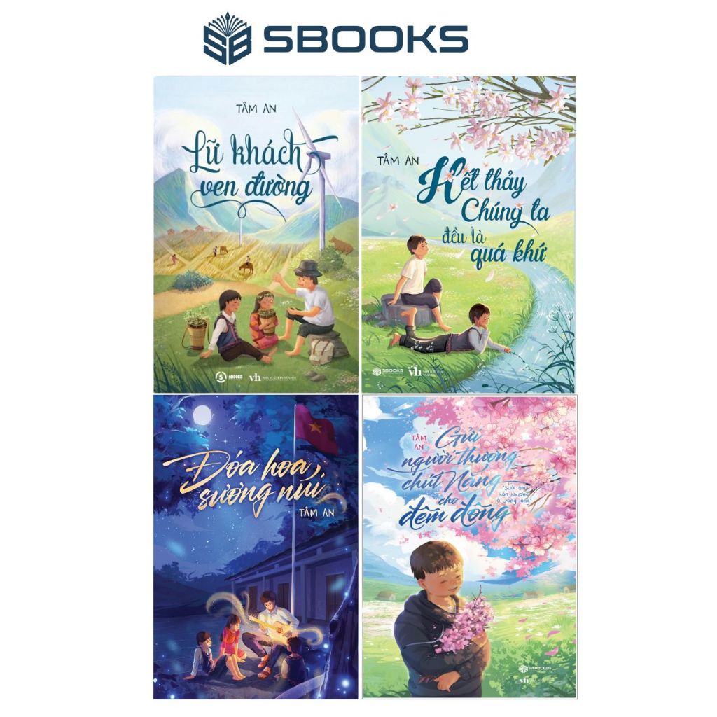 Combo 4 Sách: Lữ Khách Ven Đường + Hết Thảy Chúng Ta + Đóa Hoa Sương Núi + Gửi Người Thương Chút Nắng - SBOOKS