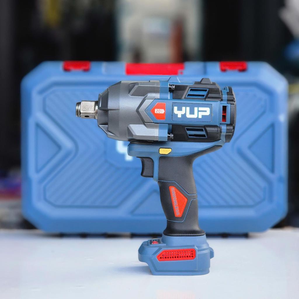 Máy Siết Bulong YUPAI/YUP 1500n.m ( YP20 W1500M ) Đầu 3/4" Bộ 2 Pin 8.0ah chuyên mở ốc xe tải lớn