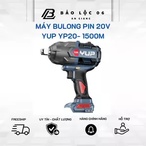 Máy Siết Bulong YUPAI/YUP 1500n.m ( YP20 W1500M ) Đầu 3/4" Bộ 2 Pin 8.0ah chuyên mở ốc xe tải lớn