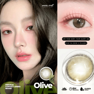 Bộ sưu tập kính áp tròng màu không độ Angel Eyes Plano Collection chất liệu PolyHema | Kính áp tròng không cận nhiều màu