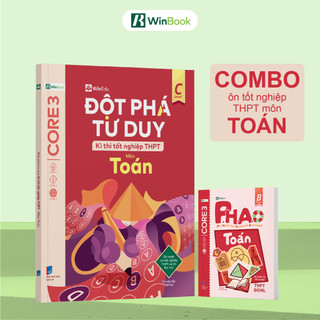 [COMBO] Bộ 2 cuốn sách P.H.A.O Toán Ôn thi TNTHPT, ĐGNL; Đột phá tư duy kì thi TN THPT môn Toán