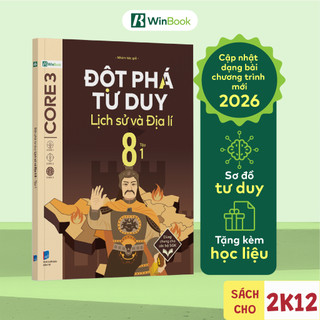 Sách - Đột phá tư duy Lịch sử và Địa lí 8 - Dùng chung cho các bộ SGK