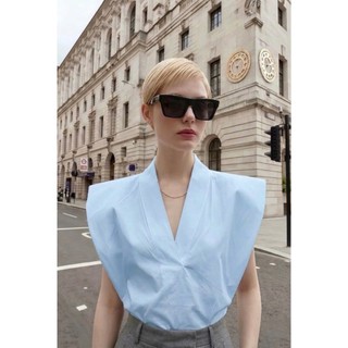 [KELLYBUI] Áo sơ mi thô tự nhiên, thấm hút mồ hôi, phong cách công sở cá tính