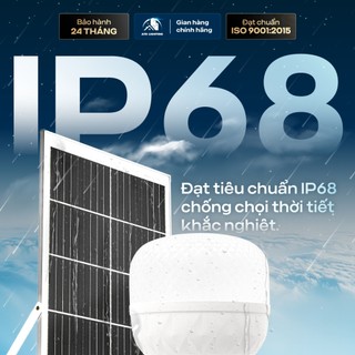 Ảnh 5 – Đèn Led Búp Năng Lượng Mặt Trời ATH LIGHTING Loại Đèn Tích Điện Thế Hệ Mới Độ Sáng Cao Chống Nước