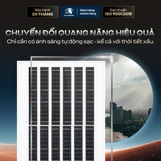 Ảnh 2 – Đèn Led Búp Năng Lượng Mặt Trời ATH LIGHTING Loại Đèn Tích Điện Thế Hệ Mới Độ Sáng Cao Chống Nước