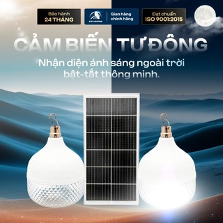 Ảnh 4 – Đèn Led Búp Năng Lượng Mặt Trời ATH LIGHTING Loại Đèn Tích Điện Thế Hệ Mới Độ Sáng Cao Chống Nước