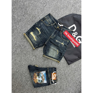 Quần Short kean Nam Rách nhẹ Form Slim Fit Cá Tính - Phong Cách Streetwear Hàn Quốc,vải dày mềm co giãn nhẹ,phom dáng Sc