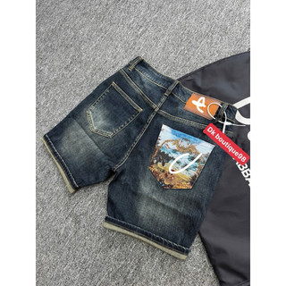 Quần Short kean Nam Rách nhẹ Form Slim Fit Cá Tính - Phong Cách Streetwear Hàn Quốc,vải dày mềm co giãn nhẹ,phom dáng Sc