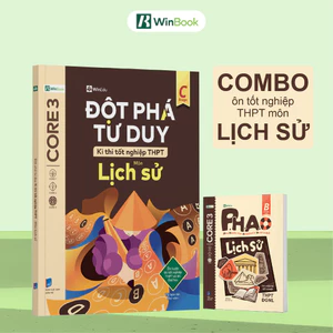 Bộ 2 cuốn sách P.H.A.O Lịch sử Ôn thi TNTHPT, ĐGNL; Đột phá tư duy kì thi TNTHPT môn Lịch sử