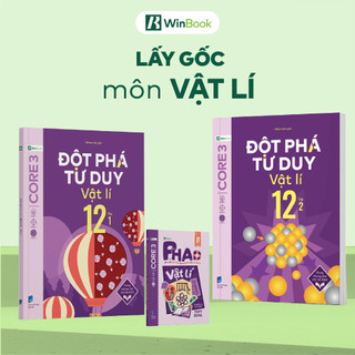 [COMBO] Bộ 3 cuốn sách P.H.A.O Vật lí Ôn luyện thi TN THPT, ĐGNL và Đột phá tư duy Vật lí 12 (2 tập)