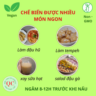 1KG ĐẬU GÀ TRẮNG CANADA KHÔNG BIẾN ĐỔI GEN - KHÔNG CHẤT BẢO QUẢN - CÓ SHIP HỎA TỐC