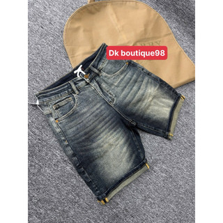 Quần Jean Short Nam Lưng Cao Rách Nhẹ Thời Trang Streetwear Cá Tính,vải dày mềm co giãn phom dáng chuẩn siêu cấp QC