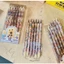 Bút Gel Xóa Được Hình Vịt Lovely Duck Aiso Ngòi 0.5mm Mực Tím Viết Mượt Cho Học Sinh