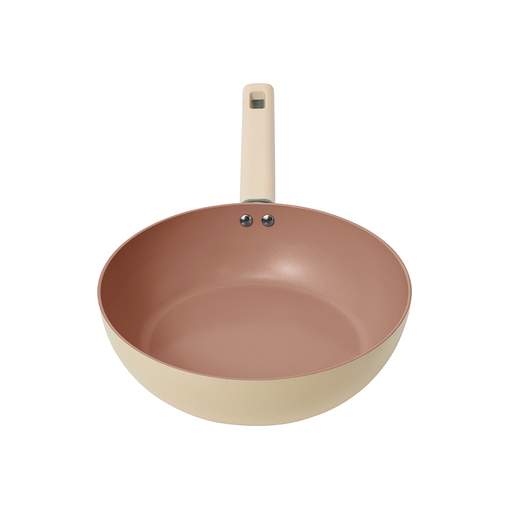 Chảo chống dính Ceramic Cera Titan Elmich EL5980BE size 20, 24, 26, 28cm ( Dày 3.2mm )