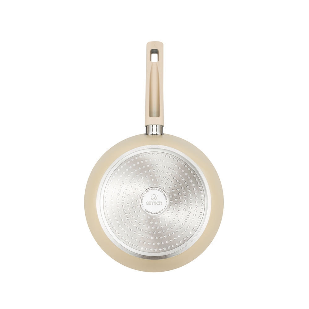 Chảo chống dính Ceramic Cera Titan Elmich EL5980BE size 20, 24, 26, 28cm ( Dày 3.2mm )